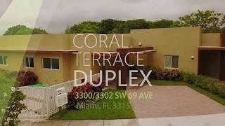 Open House Duplex at Coral Terrace, Miami.  Saturday, June 24, 2017.