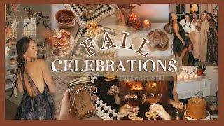 AUTUMN HOST WITH ME | decorating & prepping to host a fall-themed celebration! 