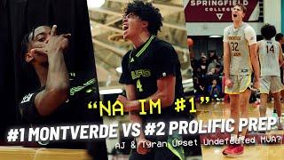 Prolific Prep vs Montverde Game Of The Year?! Tyran Stokes & AJ Dybantsa Went At #1 Cooper Flagg