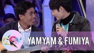 Yamyam and Fumiya's duet of their original song "Ikaw ang Pinili ng Puso Ko" | GGV