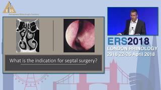 ERS London 2018, Septal Surgery; Clinical Implications Of Septal Deformity, Florian Bast