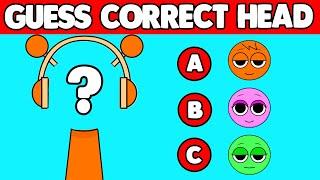 Guess correct HEAD incredibox SPRUNKI