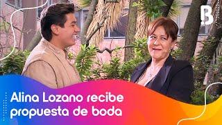 Alina Lozano y Jim Velásquez se comprometieron en directo | Bravíssimo