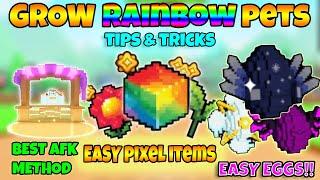 How To AFK AUTO FARM FOR EVERYTHING! EASY PIXEL ITEMS! TIPS & TRICKS!(Pet Sim 99)