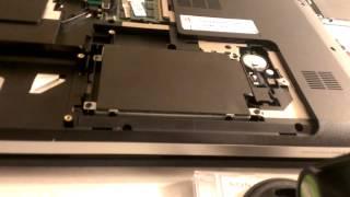 HP dv7-4100 Series Disassembly (Cooling Fan)