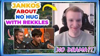 Jankos About NO HUG With FNC Rekkles on LEC Stage [NO DRAMA]