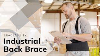 Industrial Work Back Brace for Heavy Lifting