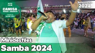 Camisa Verde e Branco 2024 ao vivo com letra | Lançamento dos sambas da Liga SP #LIGASP24