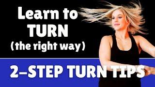 Country 2 Step Spins Tutorial - Learn to spin like a top!