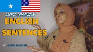 Daily Use English Sentences - Jumladaha Aad Loo isticmaalo