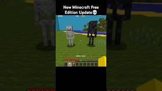 New Minecraft Free Edition Update 