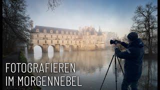 Morning mist at Chenonceau Castle ● Photography on the Loire