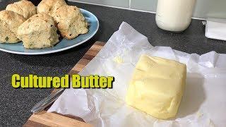 How to Make Cultured Butter at Home