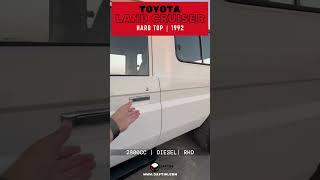 LAND CRUISER 1992 HARD TOP | BEST OF TOYOTA CARS | 4.2L DIESEL | 4X4 | Manual | JAFTIM CARS