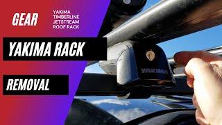 How to Remove Yakima TimberLine JetStream Bar Base Roof Rack