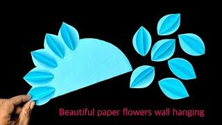 Home decorating ideas easy and beautiful | Beautiful paper wall hanging