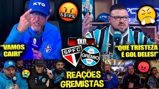 REAÇÕES dos GREMISTAS FURIOSOS com a DERROTA - SÃO PAULO 1X0 GRÊMIO [REACT BRASILEIRÃO 2024]