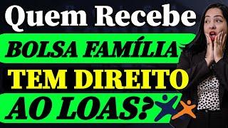 VEJA AGORA: RECEBO BPC/LOAS TENHO DIREITO A BOLSA FAMÍLIA? -TIRE AS SUAS DÚVIDAS SOBRE SEU BENEFÍCIO