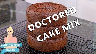 Doctored Chocolate Cake Mix | From Store Bought to Homemade