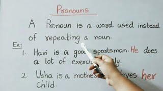 What is a Pronoun? || Learn English  Grammar