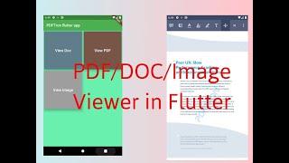 PDF/Doc Viewer, Editor in Flutter