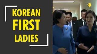 Inter-Korean Summit: Two first ladies of Korea visit children's hospital