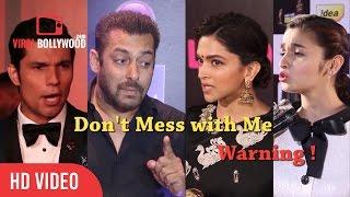 Bollywood Celebrities Losing Thier Temper | Angry Salman Khan, Deepika, Alia, Aishwarya & Many....