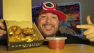 *NEW* LITTLE CAESAR'S CRAZY PUFFS! #new #food #review #little #caesars #crazy #viralvideo  #pizza