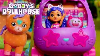 Let's DANCE! Cheer Up Kico At The Party Bus! | GABBY'S DOLLHOUSE TOY PLAY ADVENTURES