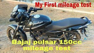 Bajaj pulsar 150cc mileage test #bike |Creative Generation