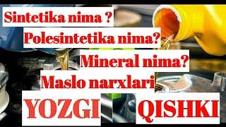 Maslo turlari va narxlarini bilasizmi?