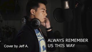 Lady Gaga - Always Remember Us This Way (Male Cover by Jeff Alagar)