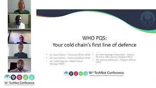 WHO PQS – Your Cold Chain’s First Line of Defense (16th TechNet Conference)