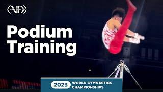 Asher Hong (USA) - High Bar - 2023 World Gymnastics Championships Podium Training