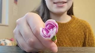 Gentle giantess gives you a flower!