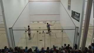 Ramy Ashour vs. Mohamed Elshorbagy: Riverbend Squash Club Exhibition Match 2013, Part 1