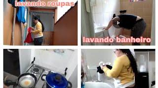 VLOG FAZENDO FAXINA! | ÉRIKA CHAGAS |