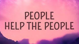 Birdy - People Help The People (Lyrics)