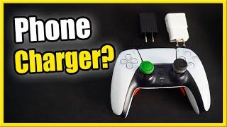 How to Charge PS5 Controller with Phone Charger (Don't Burn it OUT!)