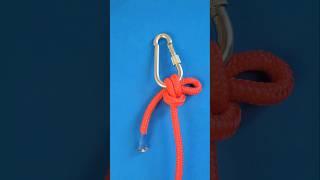 You must do this knot... #knottying #easyknot #outdoorskills #climbing #rope