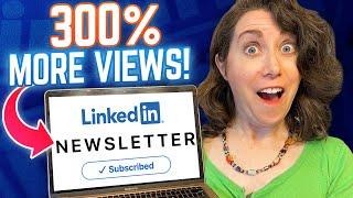 LinkedIn Newsletter Tutorial: Get More Views FAST!