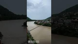 Location - Laxman Jhula(Bridge) #rishikesh #shorts #shortsindia #trendingshorts #viralshorts #india