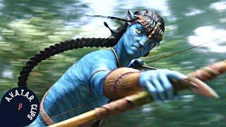  Avatar - Jake Sully, Neytiri, and Tsu'tey hunting - A.V.A.T.A.R Clips. HD