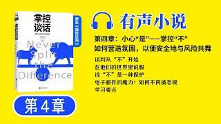 《掌控谈话》第4章 有声小说 | 解决问题的关键技能 谈话技巧