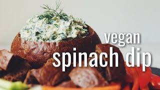 vegan spinach dip | hot for food