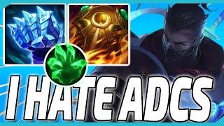 Make the Enemy ADC HATE you - Totally Serious Shen