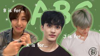 learn the alphabet with nct dream