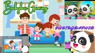 Babybus Little Panda Photographer - Learn How to Use Photographic Equipment! | BabyBus Games