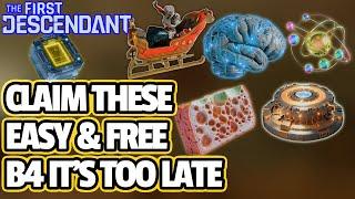 [FIRST DESCENDANT] Claim These FREE EASY Resources & GIFTS Before It's TOO LATE