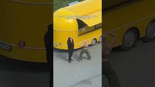 Street rave somewhere in Russia